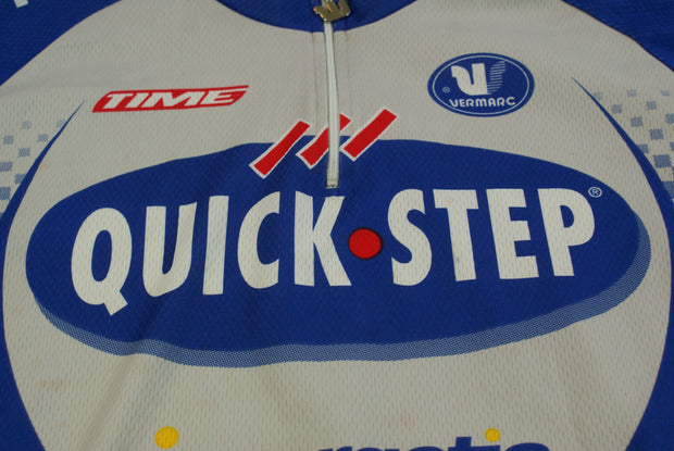 Maillot vélo rétro Vermarc Quick Step Innerfetic Time