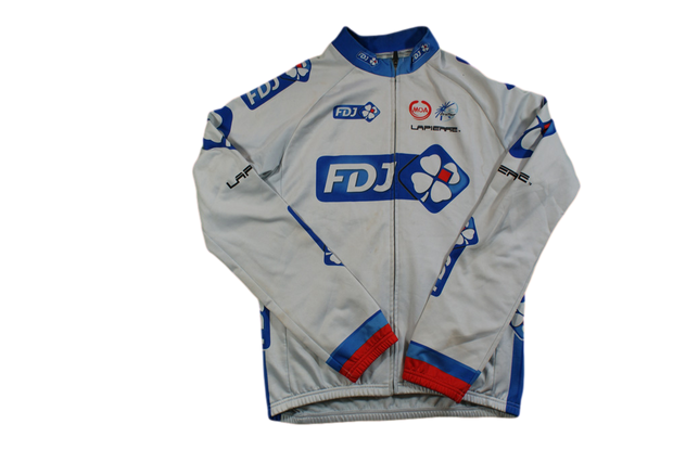 Veste vélo rétro Moa Française des jeux Lapierre UCI