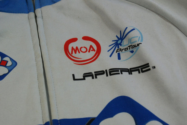 Veste vélo rétro Moa Française des jeux Lapierre UCI