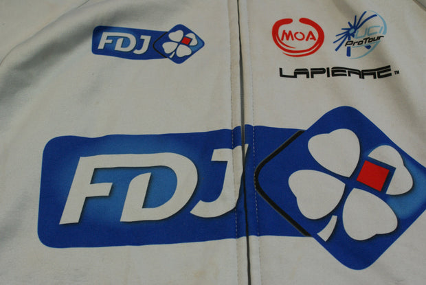 Veste vélo rétro Moa Française des jeux Lapierre UCI