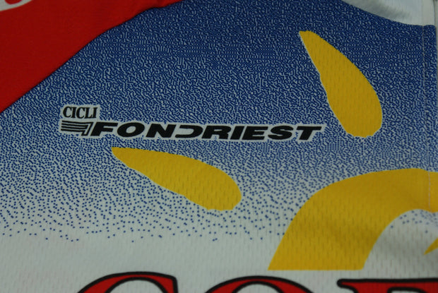 Maillot vélo vintage Giordana Cofidis Fondriest