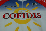 Maillot vélo vintage Giordana Cofidis Fondriest