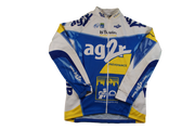 Veste vélo rétro AG2R UCI Decathlon b'Twin