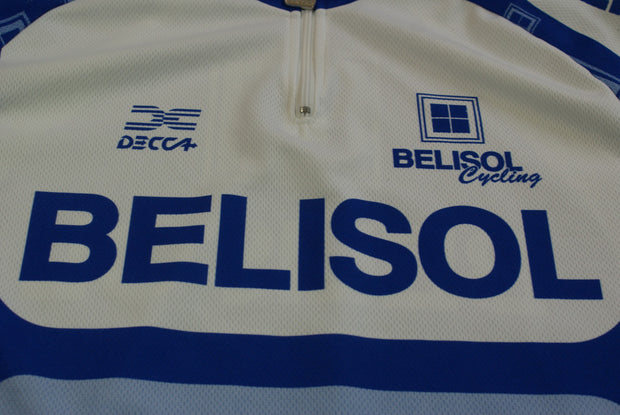 Maillot cyclisme vintage Belisol Decca