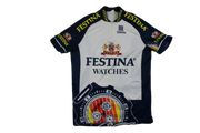 Maillot vélo rétro Sibille Festina