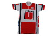 Maillot vélo rétro Système U La Cana