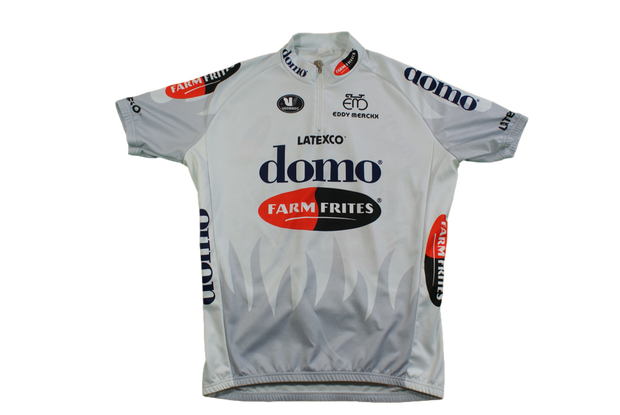 Maillot vélo rétro Vermarc Eddy Merckx Latexco Domo