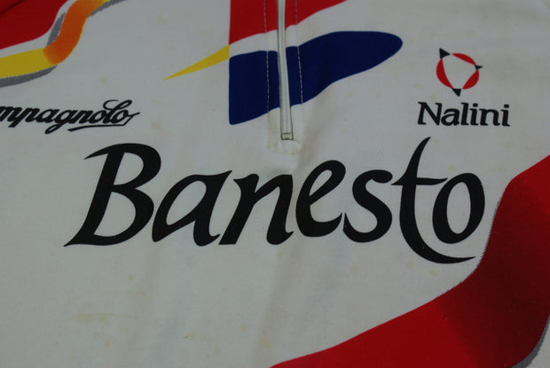 Maillot vélo vintage Nalini Banesto Campagnolo