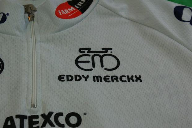 Maillot vélo rétro Vermarc Eddy Merckx Latexco Domo