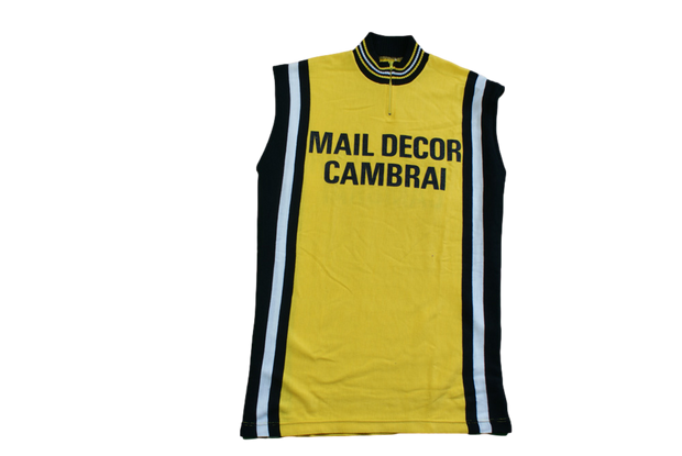 Maillot vélo rétro Mail Décor Cambrai
