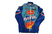 Veste cyclisme vintage Batik Biemme Gewiss Del Monte