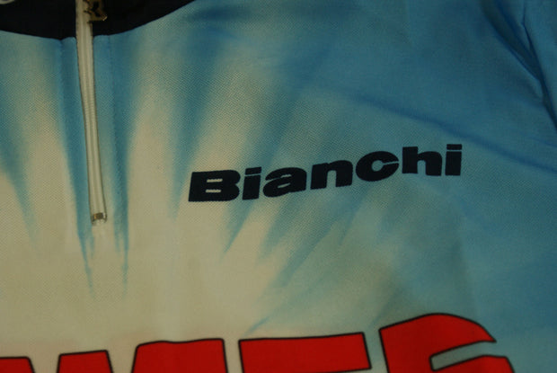 Maillot vélo rétro Biemme Gewiss Bianchi Playbus