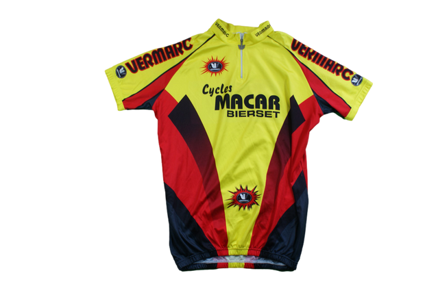 Maillot cyclisme vintage Vermarc Cycles Macar