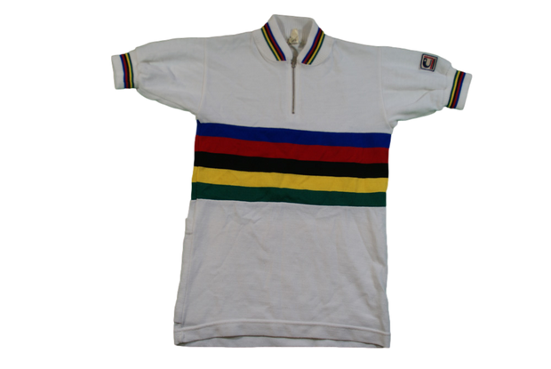 Maillot vélo rétro manches courtes Campitello