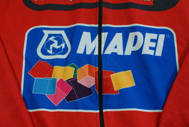 Veste cyclisme vintage Mapei Esso Jako