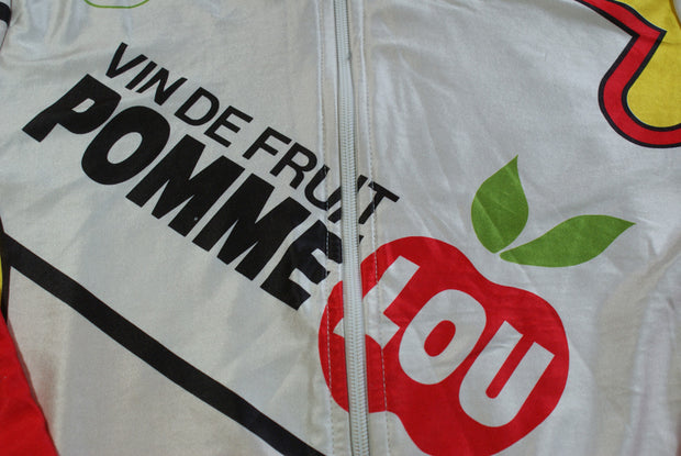 Veste vélo rétro Vermarc Vin de fruit pomme