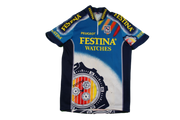 Maillot cyclisme vintage Peugeot Sibille Festina