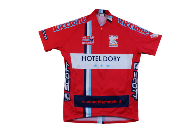 Veste vélo vintage Giordana Hotel Dory Riccione Italy bike hotels