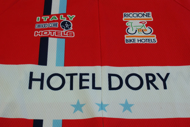 Veste vélo vintage Giordana Hotel Dory Riccione Italy bike hotels