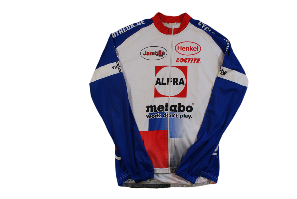 Veste vélo vintage Loctite Jamblin Alfra Metabo
