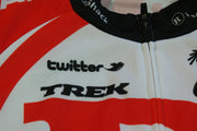 Veste cyclisme vintage Nike Radioshack Time Twitter UCI Nissan