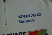 Maillot vélo vintage LJ Volon Volvo Au petit élevage Cyclo Lensois Café des sports