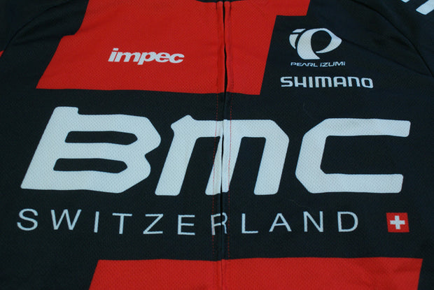 Veste cyclisme vintage Pearl iZumi BMC Impec Shimano