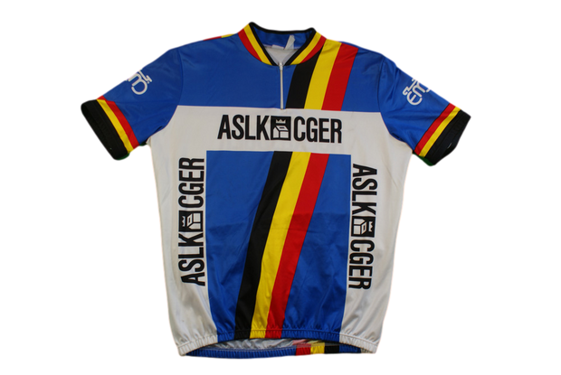 Maillot vélo rétro Eddy Merckx ASLK CGER