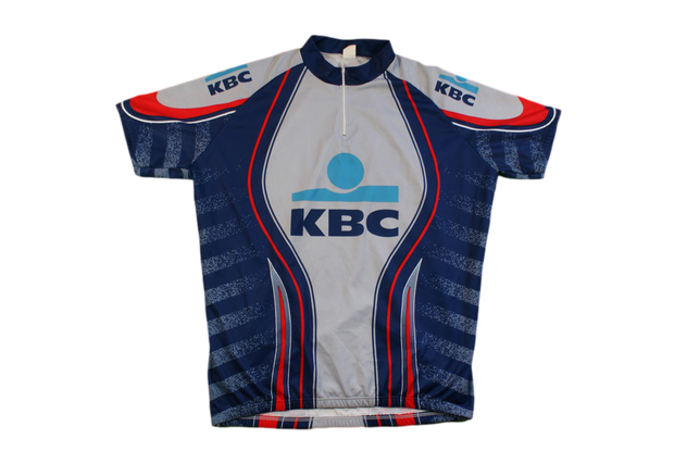 Maillot vélo vintage manches courtes KBC