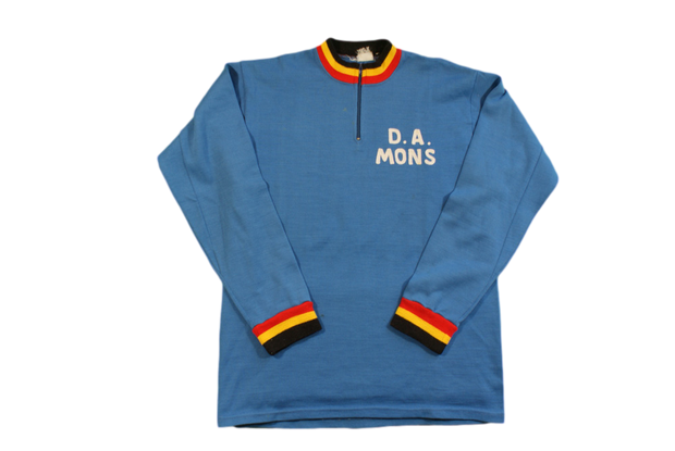 Maillot vélo rétro manches longues DA Mons