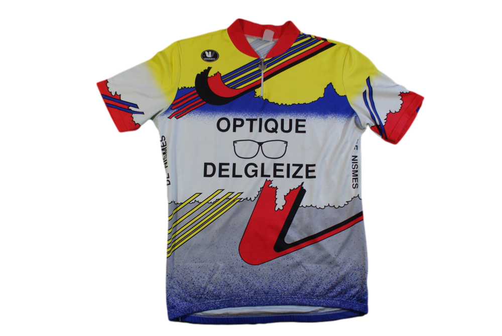 Maillot vélo rétro Vermarc Optique Delgleize