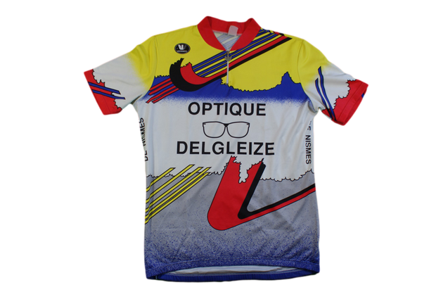 Maillot vélo rétro Vermarc Optique Delgleize