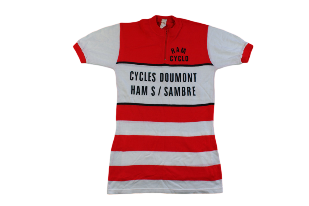 Maillot vélo vintage Ham cyclo Cycles Doumont
