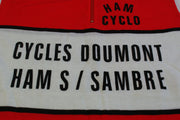 Maillot vélo vintage Ham cyclo Cycles Doumont