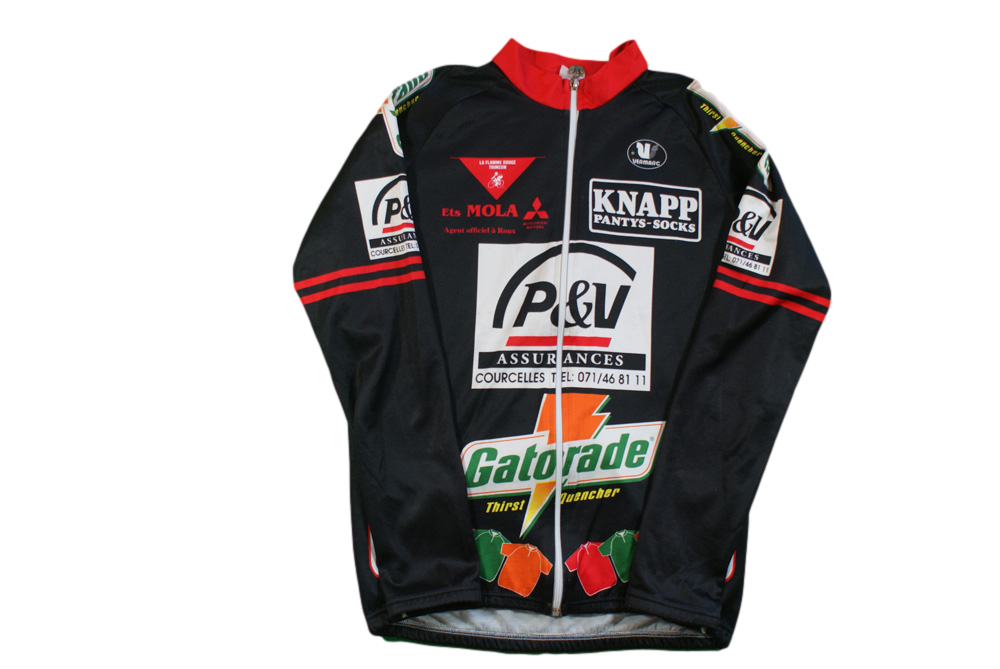 Veste cyclisme rétro Vermarc Knapp P&V