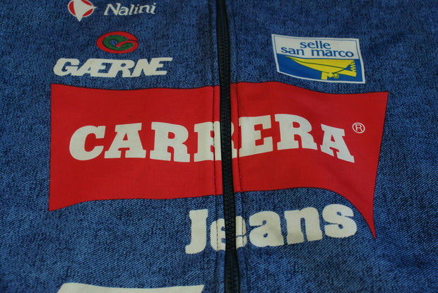 Veste cyclisme vintage Nalini Carrera Gaerne San Marco 1993