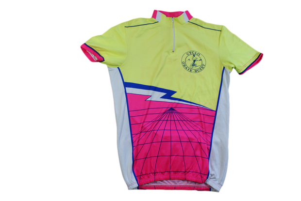 Maillot vélo vintage Cyclo Obaix-Buzet