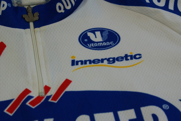 Maillot cyclisme vintage Vermarc Quick step Innergetic UCI