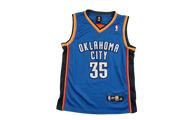 Maillot basket rétro Thunder Oklahoma City N°35 Durant NBA