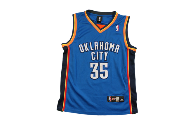 Maillot basket rétro Thunder Oklahoma City N°35 Durant NBA