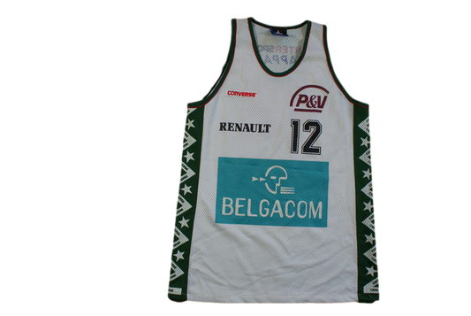 Maillot basket rétro Converse Renault N°12 Frappart