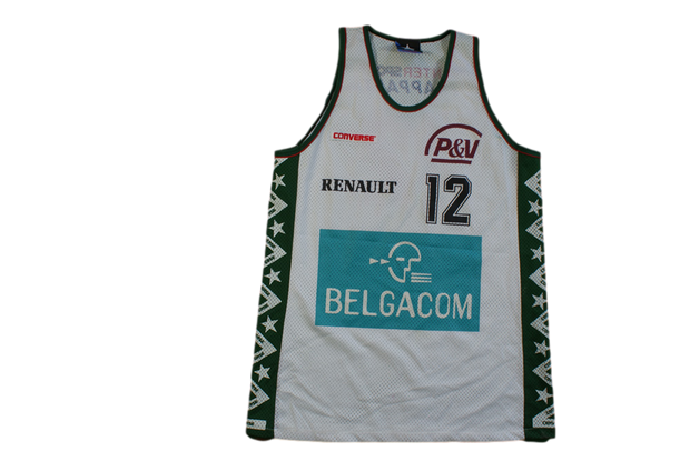 Maillot basket rétro Converse Renault N°12 Frappart