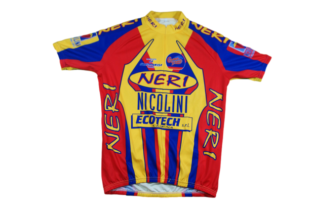 Maillot vélorétro Neri Nicolini Cesena trotto