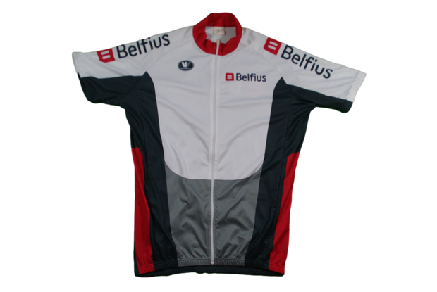 Maillot vélo rétro Vermarc Belfius