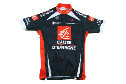 Maillot cyclisme vintage Caisse d'Epargne Nalini UCI Pinarello