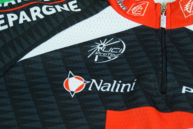 Maillot cyclisme vintage Caisse d'Epargne Nalini UCI Pinarello