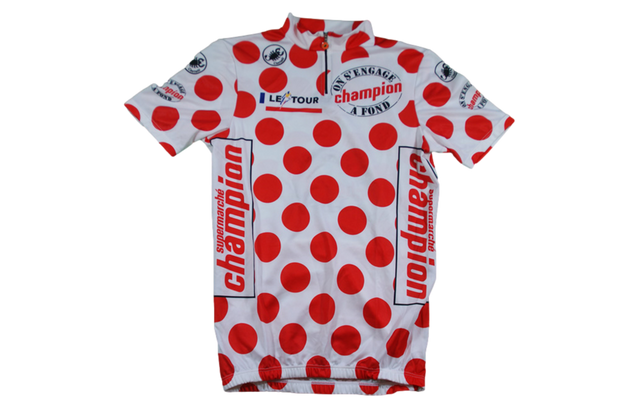 Maillot vélo rétro Castelli Champion Le Tour