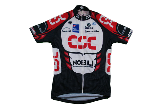 Maillot cyclisme vintage Descente CSC UCI Skoda Man