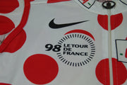 Maillot à points vélo rétro Nike Champion Tour de France 1998