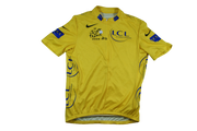 Maillot jaune vélo rétro LCL Nike Tour de France 2006